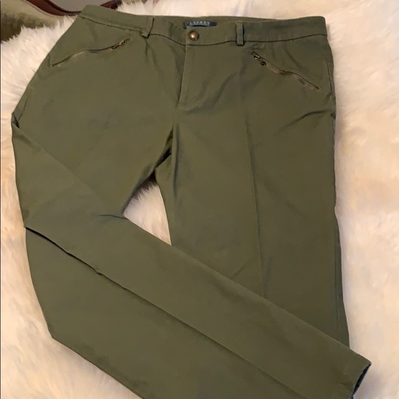 Lauren Ralph Lauren Denim - Ralph Lauren army green pants
